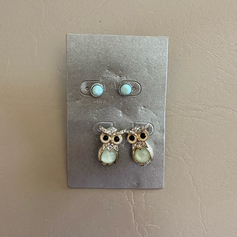 Owl Earring Set
